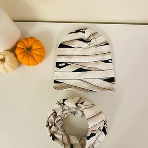 Mummy Halloween style set for boys and girls, multiple sizes available